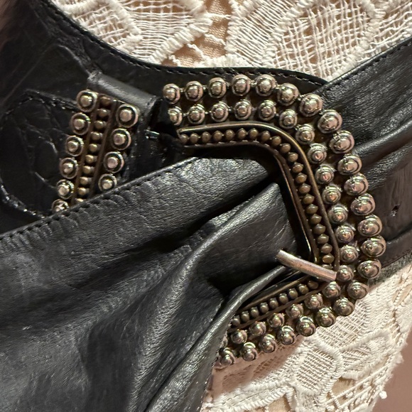 Tequila vintage leather 80s belt - Picture 2 of 3